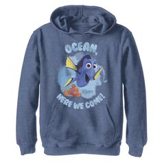 Флисовая толстовка с рисунком Disney/Pixar&apos;s Finding Dory для мальчиков 8–20 лет Ocean Here We Come Disney / Pixar