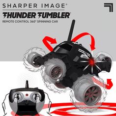 Игрушка Sharper Image RC Monster Spinning Car Sharper Image