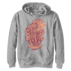 Толстовка с гербом Гарри Поттера Гриффиндора для мальчиков 8–20 лет Harry Potter
