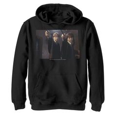 Флисовая толстовка с рисунком «Гарри Поттер», групповой снимок, для мальчиков 8–20 лет Harry Potter