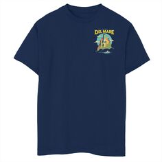 Маленькая футболка с карманами для мальчиков 8–20 лет Disney/Pixar Del Mare Licensed Character
