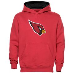 Пуловер с капюшоном и логотипом Arizona Cardinals для дошкольников Fan Gear Primary - Cardinal Outerstuff