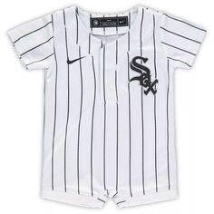 Комбинезон из джерси Nike White Chicago White Sox для новорожденных и младенцев Nike