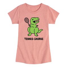 Футболка с рисунком «Теннис-завр» для девочек 7–16 лет Licensed Character