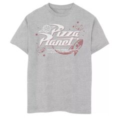 Винтажная футболка с логотипом Pizza Planet для мальчиков 8–20 лет Disney/Pixar «История игрушек» Disney / Pixar