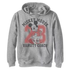 Пуловер с рисунком и рисунком «Дисней Микки Маус» для мальчиков 8–20 лет Disney