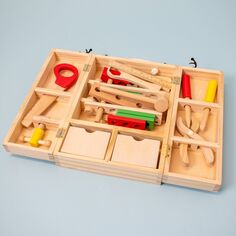 Классический деревянный ящик для инструментов Popfun