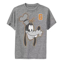 Футболка Disney&apos;s Goofy Boys 8–20 с графическим рисунком и надписью «Портрет» и «Выступление» Licensed Character
