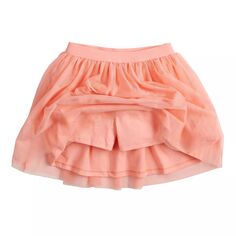 Двухслойная юбка-пачка Jumping Beans для девочек 4–12 лет Jumping Beans, розовый