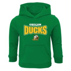 Зеленый пуловер с капюшоном для малышей Oregon Ducks Draft Pick Outerstuff