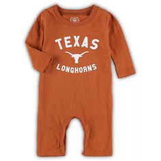 Оранжевый джемпер с длинными рукавами Infant Wes &amp; Willy Texas Texas Longhorns Core Unbranded