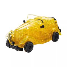 3D-хрустальный пазл — Классический автомобиль (желтый): 53 шт. AREYOUGAMECOM