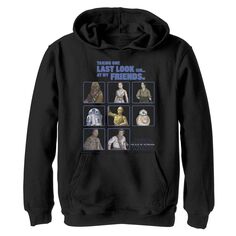 Пуловер с капюшоном и графическим рисунком «Последний образ» для мальчиков 8–20 лет «Звездные войны: Скайуокер. Восхождение» Star Wars