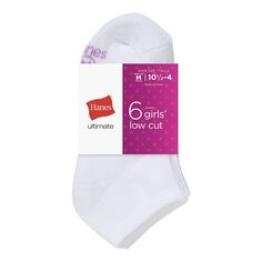 Набор из 6 низких носков Hanes Ultimate для девочек Hanes