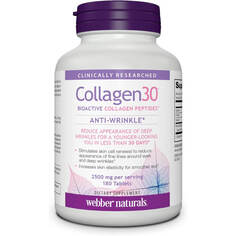 Комплекс коллагена с пептидами Webber Naturals Anti-Wrinkle, 180 таблеток