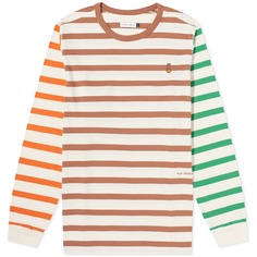 Лонгслив Pop Trading Company X Miffy Long Sleeve Multi Stripe, мультиколор