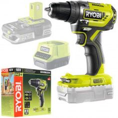 Дрель-шуруповерт Ryobi R18DD5-0