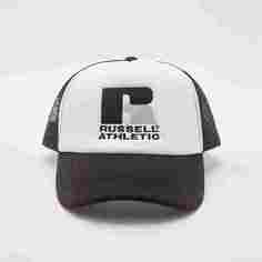 Бейсболка Russell Athletic by P&amp;B Trucker, белый/черный