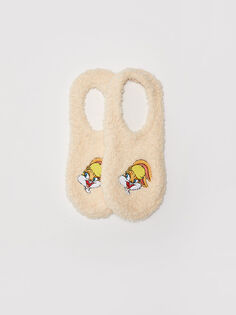 Плюшевые женские домашние носки с вышивкой Lola Bunny LCW Dream