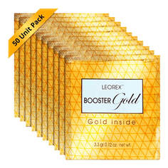 Маска золотой бустер Leorex Booster Gold, 50 сашетов