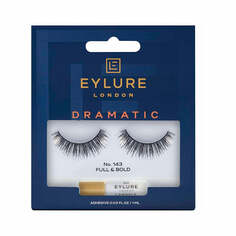 Eylure Накладные ресницы Dramatic Lashes с клеевым эффектом двойного объема No. 143