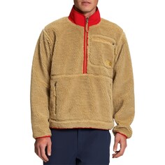 Пуловер с ворсом The North Face, охра