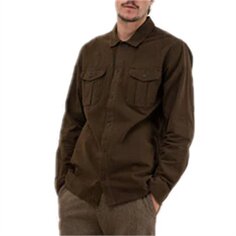 Рубашка с длинными рукавами Rhythm Worn Path, коричневый