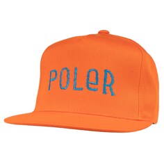 Кепка Poler Furry Font Snapback, оранжевый