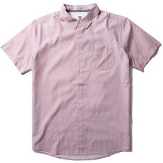 Эко-рубашка Vissla Breakers Stripe с короткими рукавами, розовый