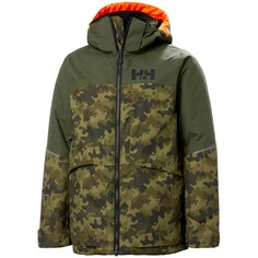 Куртка Helly Hansen детская, зеленый