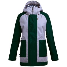Куртка Airblaster Storm Cloak женская, фиолетовый / зеленый