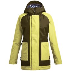 Куртка Airblaster Storm Cloak женская, коричневый / желтый