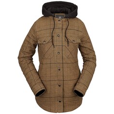 Куртка Volcom с капюшоном, коричневый