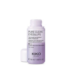 Kiko Milano Pure Clean двухфазное средство для снятия макияжа с глаз и губ, 50 мл