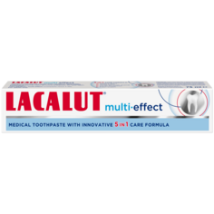 Lacalut Multi-Effect зубная паста, 75 мл