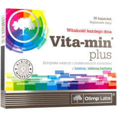 Olimp Vita-Min Plus биологически активная добавка, 30 капсул/1 упаковка ОЛИМП
