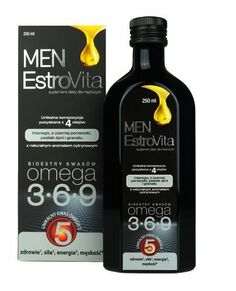 Estrovita Men омега жирные кислоты для мужчин, 250 ml