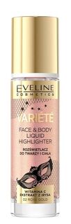 Eveline Variete маркер для лица, 02 Rose Gold