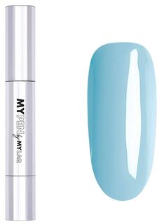 Mylaq My Pen 3w1 гибридный лак для ногтей, My Easy Light Blue