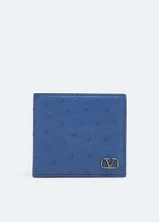 Кошелек VALENTINO GARAVANI Mini VLogo Signature wallet, синий