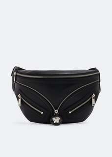 Ремень VERSACE Repeat belt bag, черный