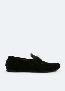 Лоферы VERSACE La Medusa loafers, черный