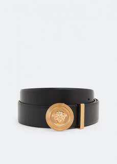 Ремень VERSACE Medusa Biggie belt , черный