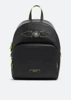 Рюкзак VERSACE Medusa biggie backpack, черный