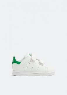 Детские кроссовки Adidas Stan Smith, белый/зеленый