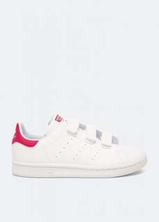 Детские кроссовки Adidas Stan Smith, белый/красный
