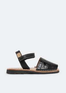 Сандалии CASTELL Mini Madona sandals, черный