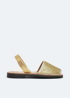 Сандалии CASTELL Mini Madona sandals, золотой