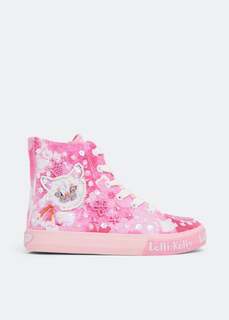 Кроссовки LELLI KELLY Clio Kitty sneakers, розовый