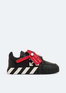 Кроссовки OFF-WHITE Velcro Vulcanised sneakers, черный